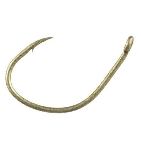 Owner Wacky Bass Hook Without WeedGuard, Size 1, Needle Point, All PurposeWorm, Camo Green, 9PK 5172P-106